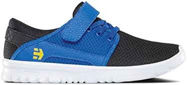Etnies Shoes Kids Unisex-Kids Scout V Skate Shoe, Black/Blue, 2c Medium US Big Kid