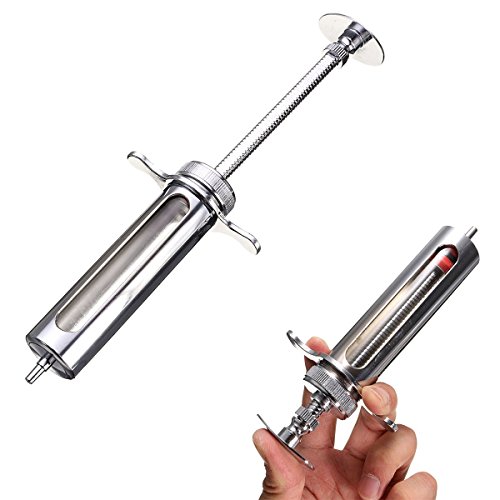 Diy hot new 30ml reusable stainless steel hypodermic ve…