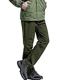 Jessie Kidden Ski Pants Men Softshell Fleece Lined Waterproof Windproof Hiking Hunting Insulated Snow Trousers