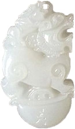 Natural Jade Hand Crafted Pixiu Pendant Bringing wealth and good luck (Right pixiu)