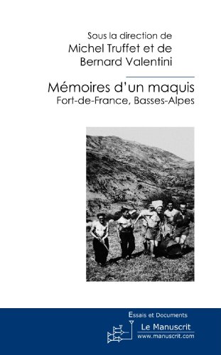 Mémoires d'un maquis