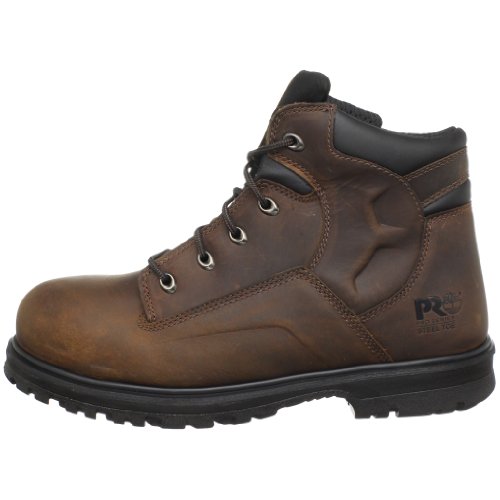 Timberland PRO Men's Magnus 6" Safety Toe Work Boot,Brown,8.5 W US - Thumbnail 5