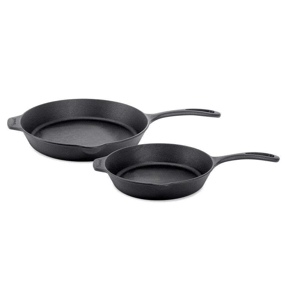 Petromax Feuerpfanne - Essential Line - Pfanne aus Gusseisen für Induktion, Gas, Backofen, Grill oder Lagerfeuer. Frei von Teflon, PFAS. (30 cm) 5