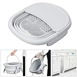 AW Collapsible Folding Foot Bathtub Soak Basin Feet