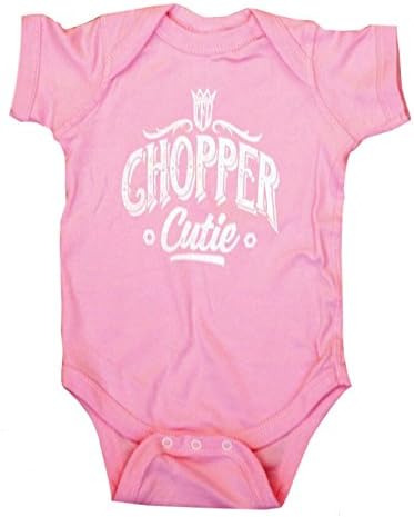 West Coast Choppers Rose Chopper Cutie Baby Vest (24 Months , Red)