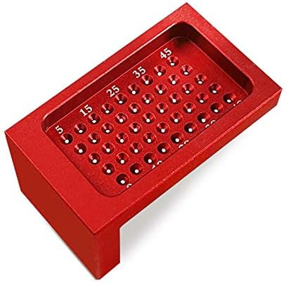 Woodworking Scriber T-Type Ruler 160mm Hole Positioning Scribing Gauge Aluminum Alloy Crossed Feet Metric Measuring Mark