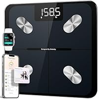 Etekcity Smart Scale for Body Weight, FSA&HSA Eligible, Bathroom Digital Weighing Scale with BMI, Body Fat, Muscle Mass, Accurate Bluetooth Home User Health Equipment Sync Apps