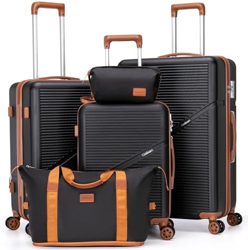 Sinar 大判 8x10 SYSTEM C.KOCH セット ケース、蛇腹等 Amazon.com | Cosbarn Luggage Sets 5 Piece Suitcases with Wheels