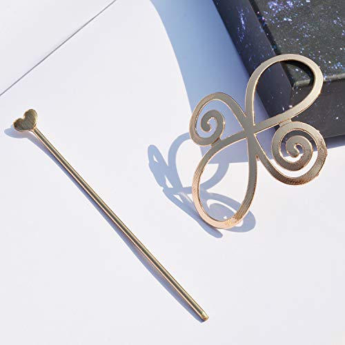 image for Geometric Hair Clips, Fascigirl 4 Pcs Creative Hair Barrette Minimalis