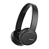 Sony Wh-Ch510B Draadloze Hoofdtelefoon (ingebouwde spraakassistent, quick charge, tot 35 uur accuduur) Zwart