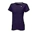 Champion Women's Double Dry Tee, Mystic Purple Heather, Large