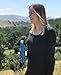 MIRA 17 Oz Stainless Steel Water Bottle - Double Walled Vacuum Insulated Cola Shape Thermo Flask - 24 Hours Cold, 12 Hours Hot - Reusable Metal Water Bottle - Leak-Proof Sports Bottle - Dynamic Blue