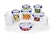 Sistema Klip It Collection Round Food Storage Container, 21.6-Ounce/ 2.7 Cup