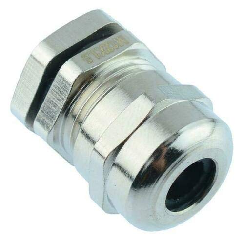 Cable Glands Waterproof Cable Glands Joints Adjustable Cable Connectors Metal，M12（3-7mm）