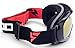 LW OTG Ski Goggles,for Men Women Adult,Skating Snowboard Eyewear Use Dual PC Uv Proof Lenses with Mirror Coating Anti-fog - Helmet Compatible with Extra Long Adjustable Strap[BLACK]