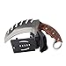 MASALONG Unicorn black/white Shuangsha Series Claw karambit knife kni117