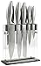 Utopia Kitchen 430 Grade Stainless Steel Knives Set (11 Knives plus Acrylic Stand) - 8