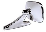 CIPA 18000 Universal Oblong Chrome Car Side Mirror