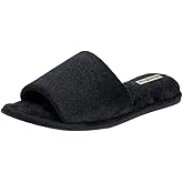 Dearfoams womens Slipper Memory Foam Summer House Shoe Beatrice Terry Slide