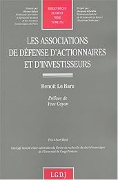 Les  associations de défense d'actionnaires et d'investisseurs