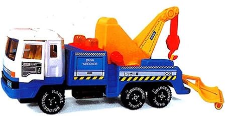Amazon ダイヤの ドア開き レッカー車 フリクションカー おもちゃ