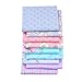 Shuan Shuo New Flower Series Cotton Fabric Quilting Patchwork Fabric Fat Quarter Bundles Fabric for Sewing DIY Crafts Handmade Bags Pillows 40X50cm 9pcs/lot