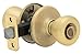 Kwikset 300T 5 CP RCL RCS BBPKG Tylo Bed/Bath Knob in Antique Brass