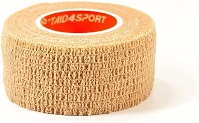 Firstaid4sport Cohesive Bandage Latex Free 2.5cm x 4.5m Tan 1 Roll