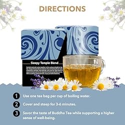 Buddha Teas - Sleepy Temple Blend - Organic Herbal