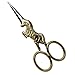 Sullivans 4-inch Unicorn Embroidery Scissors, Gold