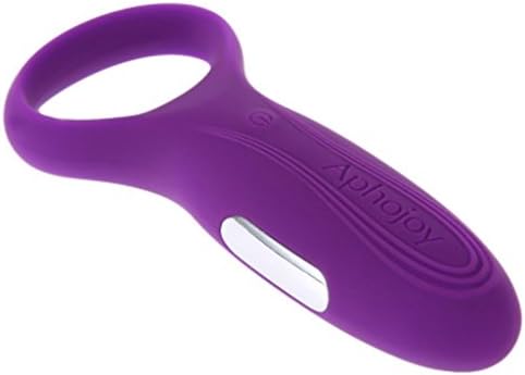 O8U3IE C-o-c-k R-i-n-g Vibrating Massager Stimulate Waterproof Toys - Purple