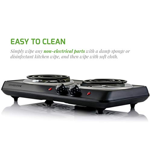 Ovente-Electric-Double-Coil-Burner-6-Inch-Hot-Plate-with-Fire-Resistant-Metal-Housing-and-Adjustable-Temperature-Control-1000-Watts-Indicator-Light-Portable-Non-Slip-Rubber-Feet-Black-BGC102B