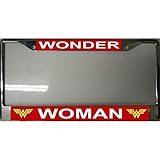 Wonder Woman Photo License Plate Frame