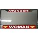 Wonder Woman Photo License Plate Frame