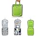 Goldwheat Waterproof Travel Toiletry Bag for Women/Men Cosmetic Travel Organizer Hanging Toiletry Kit, Green