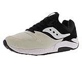 Saucony Originals Men's Grid 9000 Sneaker,White/Black,9 M US