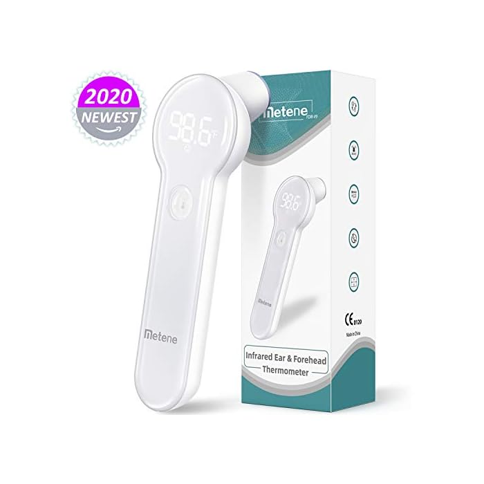 Thermometer for Fever, Waterproof Quick Reading Digital Oral Thermometer with Fever Indicator and Memory Recall Function…