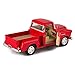 1/32 Scale 1955 Chevy Stepside Pick-up Truck Metal Diecast Model Collection Pull Back Action Kinsmart Red