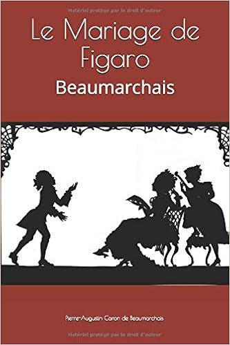 Le Mariage De Figaro Beaumarchais French Edition Caron De Beaumarchais Pierre Augustin Montreal Irina 9781695963276 Amazon Com Books