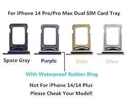 LNONLS Dual SIM Card Tray Slot Holder Replacement
