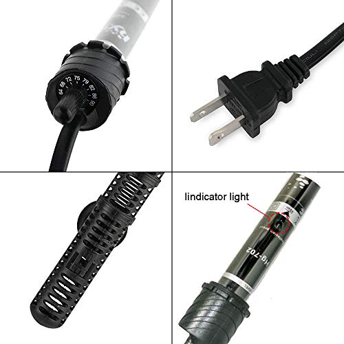image for hygger Submersible Quartz Glass Aquarium Heater Fish Tank Water Heater