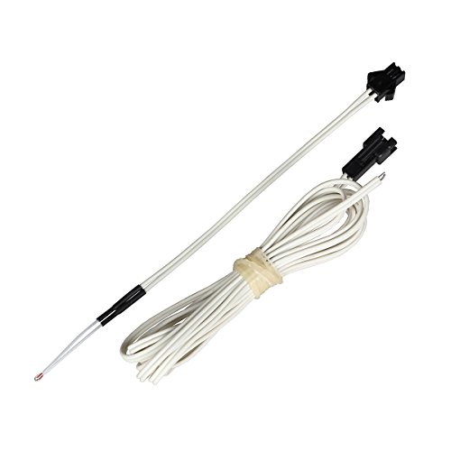 3DSWAY 2M Optimized Version Extrusion Hot Bed NTC100K Thermistor 3950 with Plug Connector Pack of 5pcs
