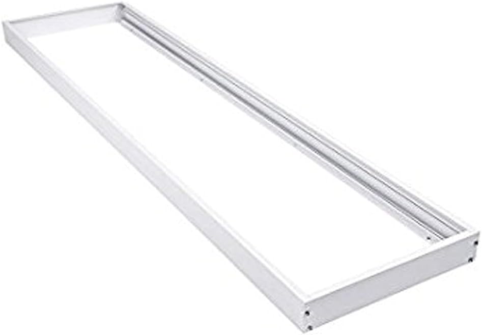 Surface Mount Kit Frame Box 300 x 1200 Led Ceiling Panel Light White Easy Install (White)