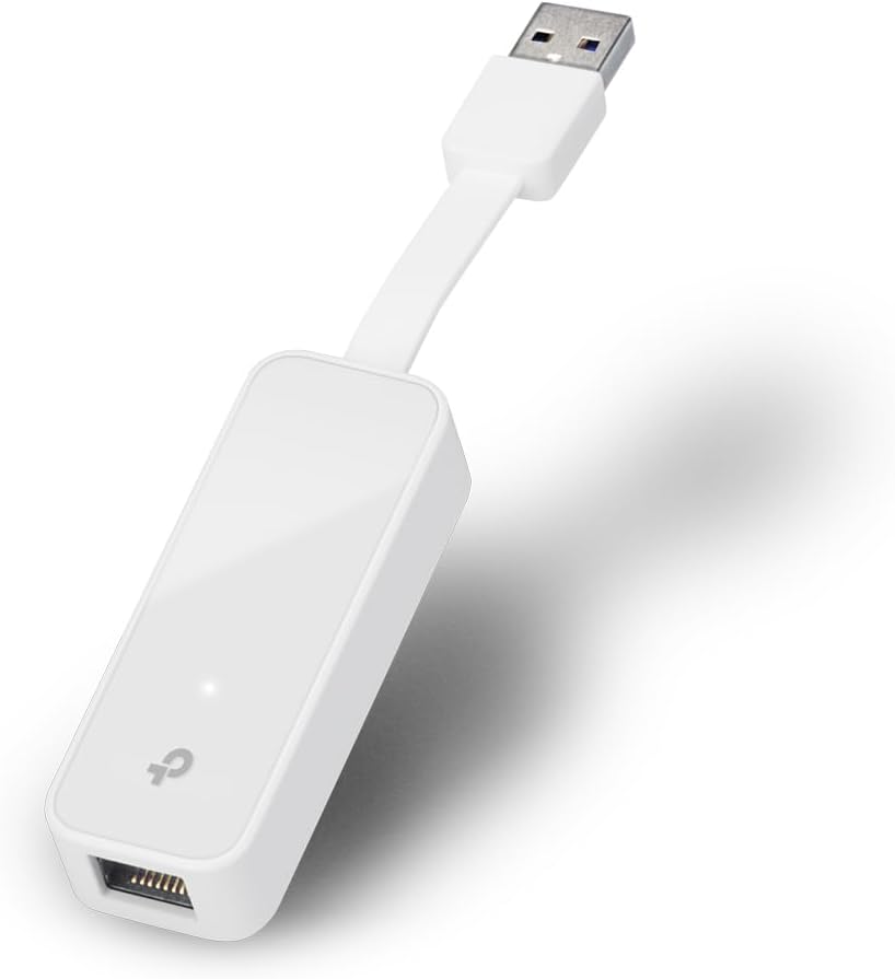 TP-Link UE300 USB 3.0 Gigabit Ethernet Adapter 10/100/1000 Mbps White