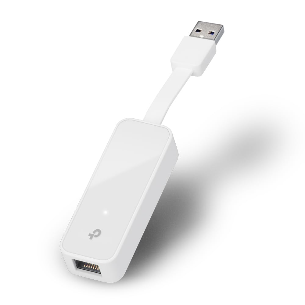 TP-Link UE300 -USB 3.0 A Gigabit Ethernet 10/100/1000 adapter, PC or laptops, white