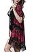 Arisingdeals Women Plus Size Beach Wear Cover Up Floral Bikini Dress