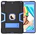 Cantis iPad 7th Generation Case,iPad 10.2 2019 Case,Slim Heavy Duty Shockproof Rugged Protective Case with Built-in Stand for New Apple iPad 7th Generation 10.2-inch 2019 Release. (Black+Blue) primary