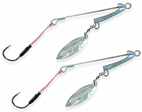 Squid Rig 3/0 Hooks Live or Dead Fishing Bait Rigging ChaseBaits