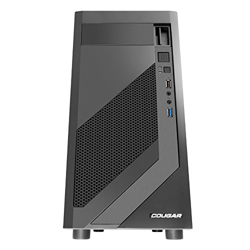 Cougar MG110 PC Gaming Case- USB 3.0 Port- Supports up to 7 Fans- Cable Management System- Mini Tower- Micro ATX