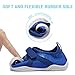 WALUCAN Girls' & Boy's Water Shoes Aqua Shoes Athletic Sneakers Lightweight Sport Shoes(Toddler/Little Kid/Big Kid)